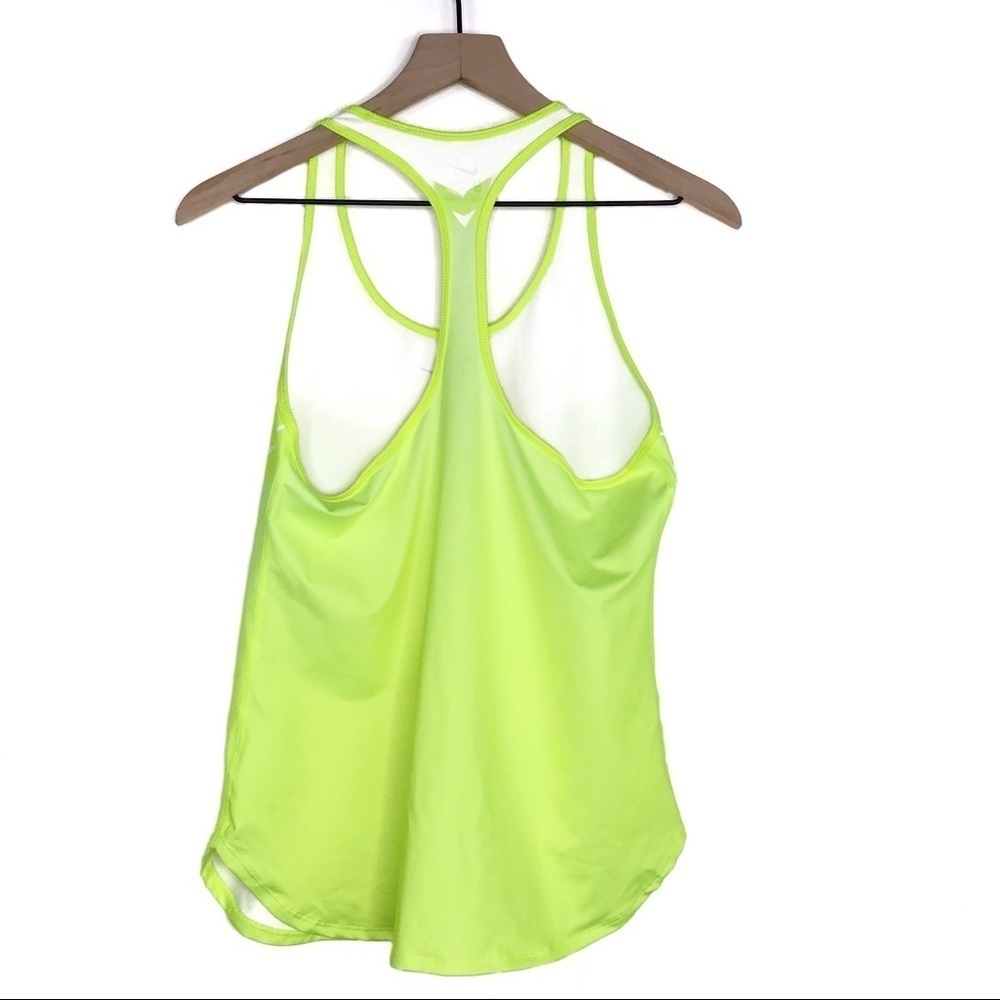 NIKE Neon Racerback Athleisure Tank Top M - Picture 2 of 8